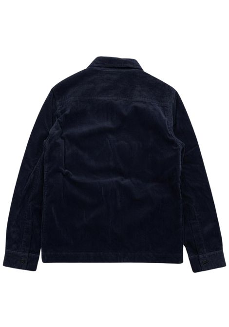 Blue velvet shirt for children Stone Island | 161200003S/MABLU